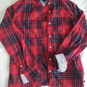 Tommy Hilfiger plaid long sleeve